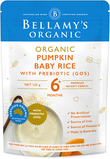 bellamy pumpkin baby rice